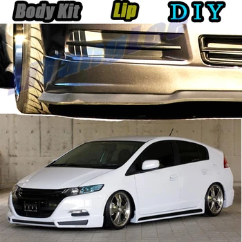 

Car Bumper Lip Front Spoiler Skirt Deflector For HONDA Insight ZE HYBRID Tune Car Modified Body Kit VIP Hella Flush Lips