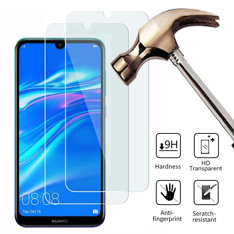 1-3 шт Защитное стекло для Huawei Y9 2018 y7 prime 2019 закаленное pro Защитная пленка экрана |