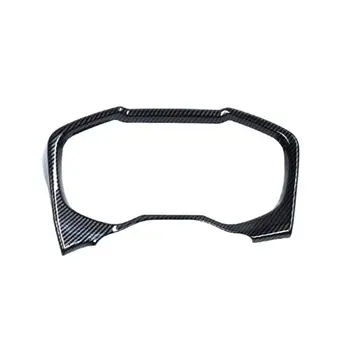 

Carbon Fiber Black Inner Console Dash Panel Frame Trim Cover For Toyota RAV4 2019 2020 High Quality ABS Interior Accessories