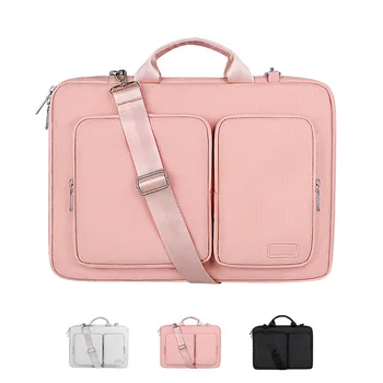 

Laptop Briefcase Handbag Rod Design Notebook Liner Bag For Macbook Huawei Pro13.3 14.1 15.4 15.6 Inch Women Men Waterproof