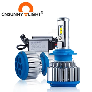 

CNSUNNYLIGHT Car Headlight H7 H4 LED H8/H11 HB3/9005 HB4/9006 H1 H3 9012 H13 9004 9007 70W 7000lm Auto Bulb Headlamp 6000K Light