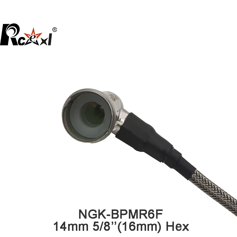 Rcexl однозажигание CDI NGK BPMR6F 14mm 5/8 ''(16 мм) Hex 90 градусов для газового бензинового
