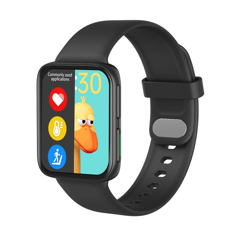 QS19 smart bracelet thermometer smartwatch heart rate oximeter pedometer watch waterproof GT9 2021 New update | Электроника