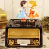 Retro Recorder Music Box Couple Kissing Musical Case Valentine's Day Gift for Boy and Girl Friends Home Decoration Crafts 2