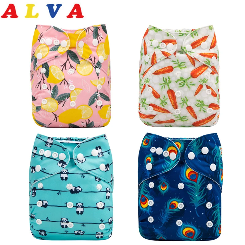 ALVABABY Cloth Diapers One Size Reusable Washable Pocket Nappy Insert U Pick ALVABABY Cloth Diapers One Size Reusable Washable Pocket Nappy Insert U Pick