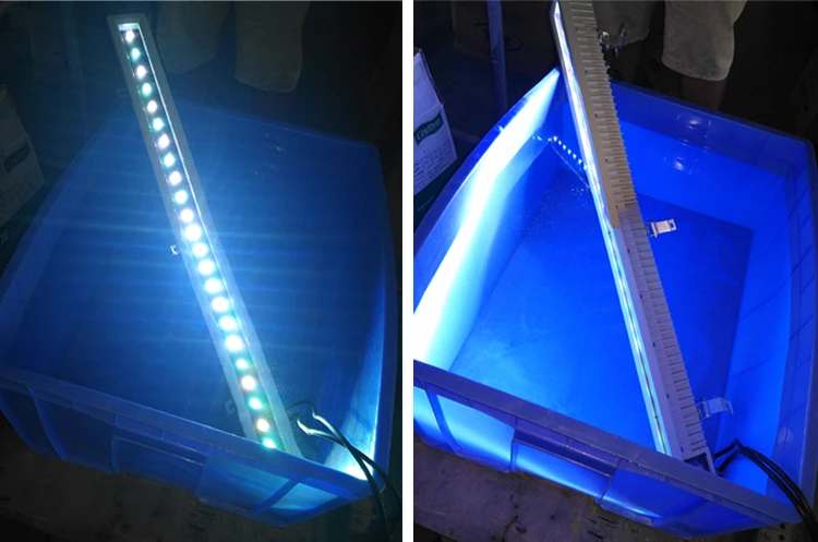 Strong waterproof ip65 grade dmx led bar 24*10W rgbw 4in1 led wall washer light for outdoor