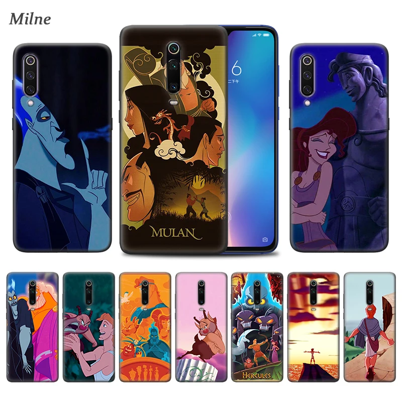 

Anime HERCULES Case for Xiaomi Redmi 8A K20 Note 7 8 8T 7A 6A 6 Mi 9T 10 9 Pro 5G CC9 A3 Black TPU Phone Coque Carcasa