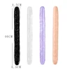 46cm Soft Jelly Dildo Double Long Realistic Dildos Cock Lesbian Vaginal Anal Plug Flexible Fake Penis For Women Dildos Sex Toys 1
