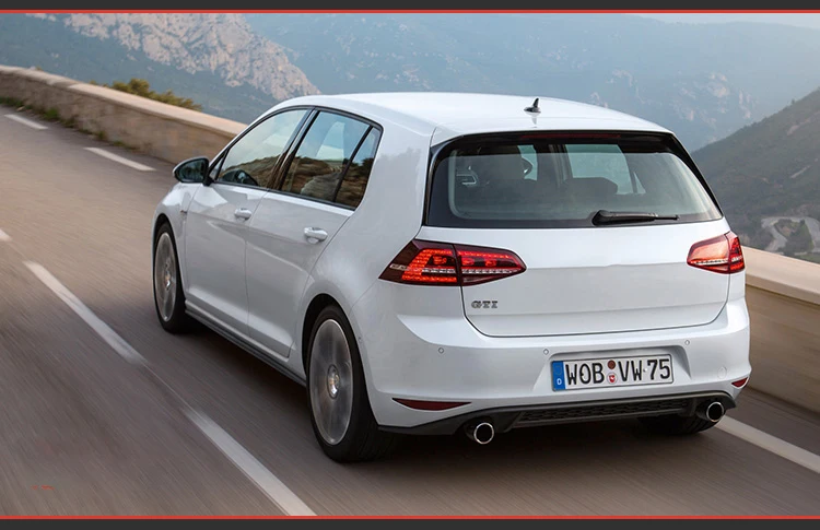4 шт. для VOLKSWAGEN Golf 7 светодиодный задний фонарь задние фонари 2013- год sequantalal поворотные ходовые огни красного цвета