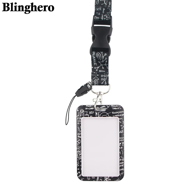 Lanyard ID Card Keychain Cell Phone Neck Strap Badge Holder For Student  Teacher