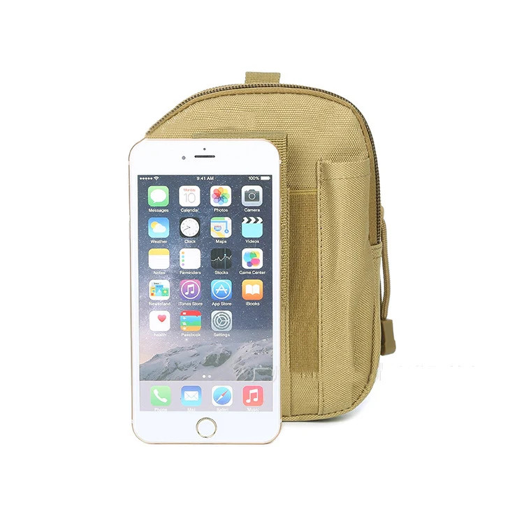 Multifunctional army fan tactical Bodypack outdoor sports mobile phone Bodypack hanging bag men wear belt Bodypack