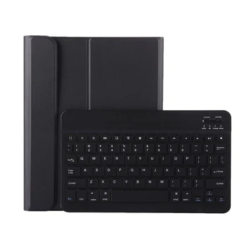 

Bluetooth Keyboard, Portable Bluetooth Keyboard Holster, Wireless Rechargeablekeyboard with Pen Slot,For iPadpro10.5