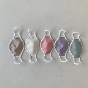 

Korean style baby boys girls pure cotton solid color Protective Mask kids all-match masks at all seasons