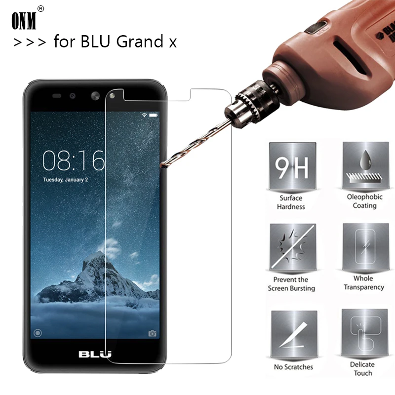2.5D 0 26 мм 9H Премиум Закаленное стекло для BLU Grand X защитная пленка 5 дюйма|Защитные