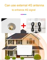 Odblokuj 1200 mb/s router wi-fi 4G LTE cpe mobilny router, obsługa sieci LAN port gniazdo karty SIM przenośny router bezprzewodowy 4G modem USB Wifi 6