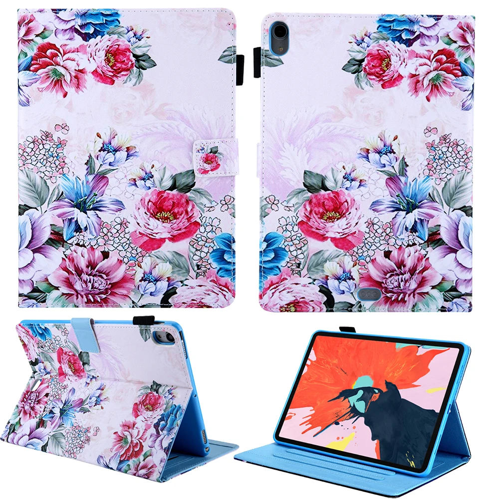 rose Кожаный чехол с принтом для iPad mini 4, 3, 2, 1, 7,9 дюймов, чехол с функцией автоматического сна, умный чехол для iPad mini, защитный чехол для планшета - Цвет: rose