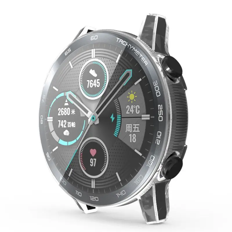 Durable Electroplated TPU Watch Cover with Screen Protector