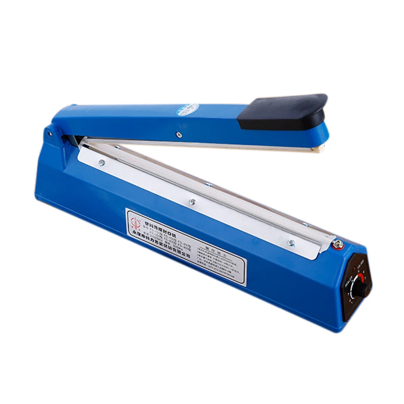 

12 Inch Food Sealer Packaging Machine Sealing Machine Hand Pressure Manual Impulse Heat Sealer Bag Machine Eu Plug
