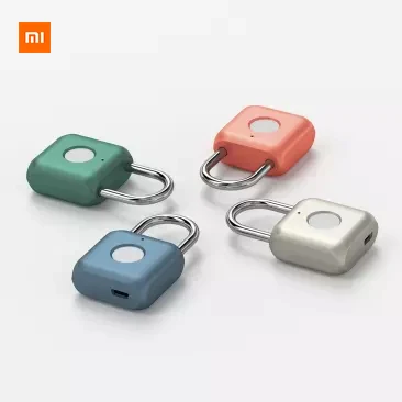 

Xiaomi Mijia Youpin Advantages Smart Fingerprint Padlock Kitty Fingerprint is on for smart Technology life Multi-scence use