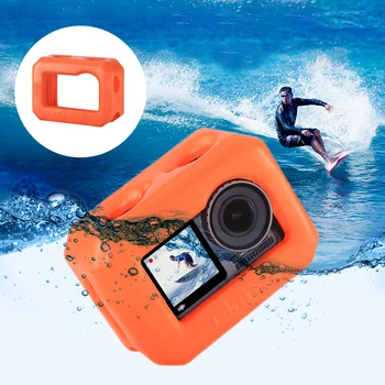 

Ulanzi OA-4 Sports Camera Diving Anti-sink shell for Dji Osmo Action Floating Orange Venture Shell Surfing Skating Accessory