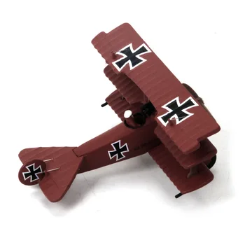 

Toy Model 1:72 Fokker Dr-1 Triplane Fighter Model World War I Aircraft Model Military Finished Ornaments