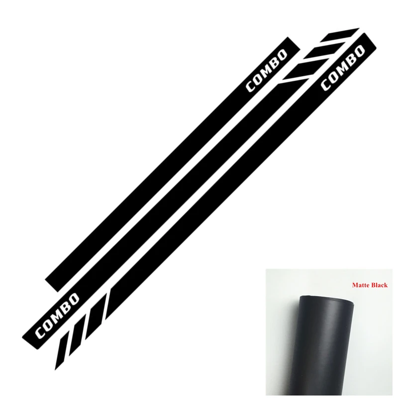 Calcomanías De Vinilo Para Coche | Rayas Laterales Decorativas, Autoadhesivas, Extraíbles, Varios Colores (pack De 2)