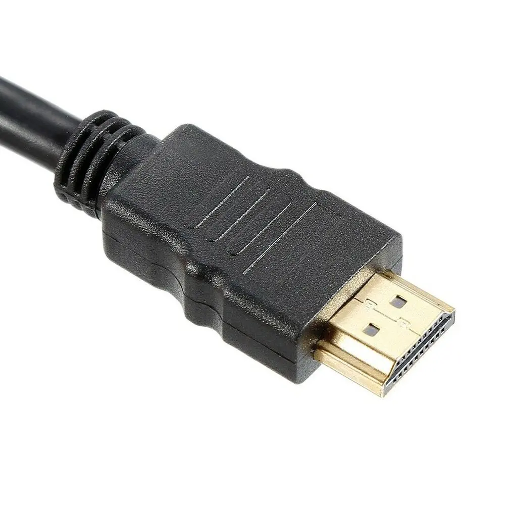 1 в 2 Выход 1080P HDMI Стандартный порт папа-2 Женский разделитель кабель адаптер