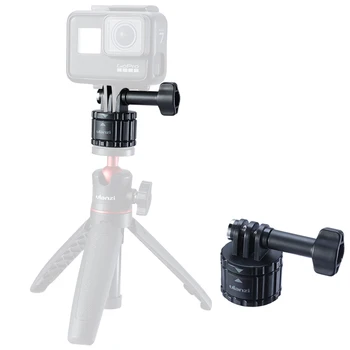 

Ulanzi GP-4 for Gopro Camera Accessories Double Interface Easy Mount Magnetic Base 1/4 Screw Base Quick Release Tripod Adapter