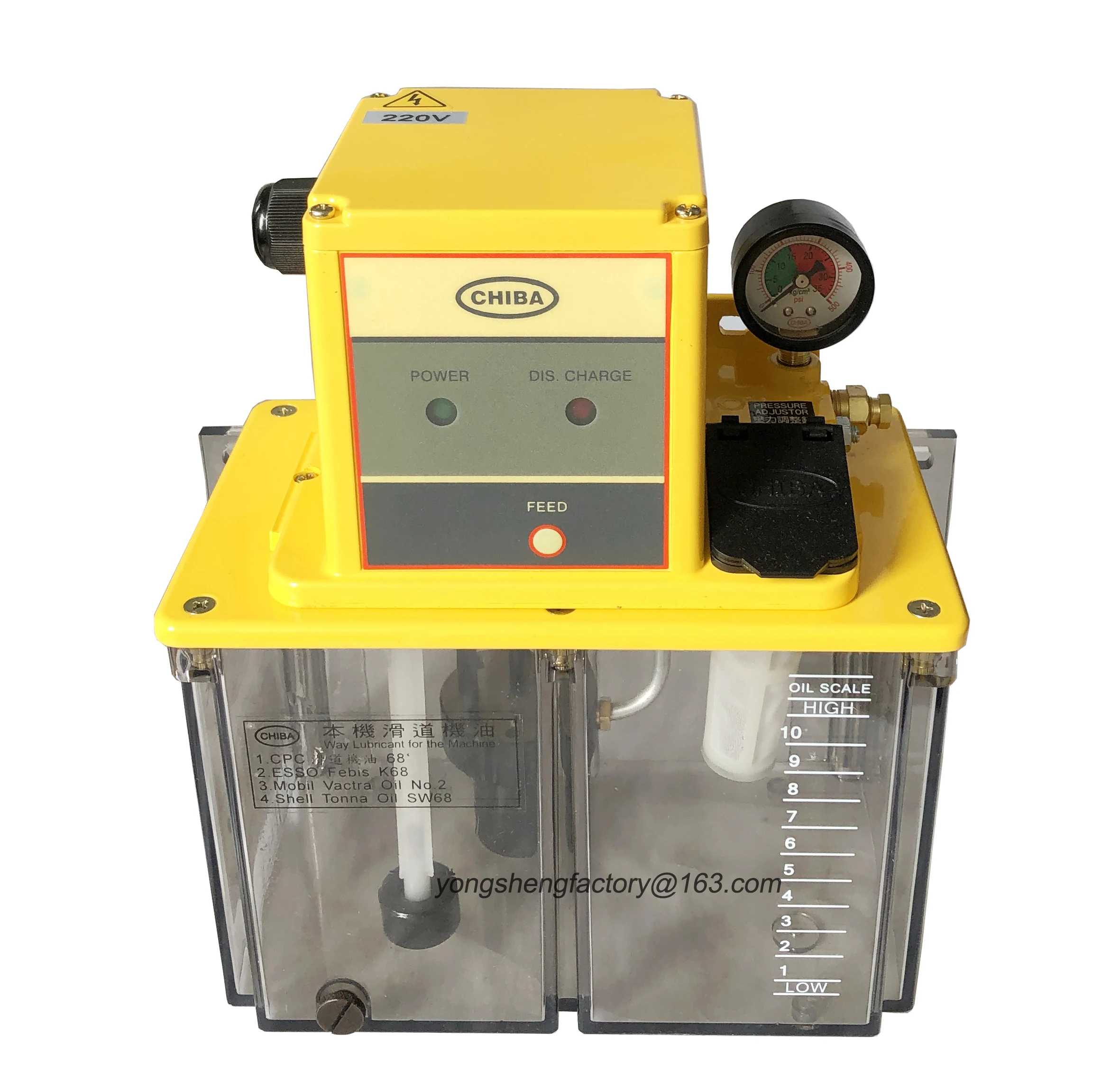 CHIBA MFE302FWT4P CE electric lubrication oil pump gear lubricator