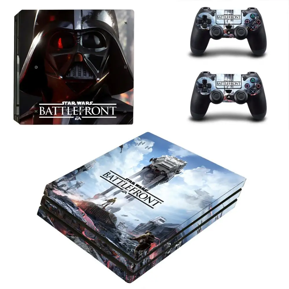 Star Wars battleспереди 2 PS4 Pro наклейка s PS 4 Play station кожа для playstation консоль и