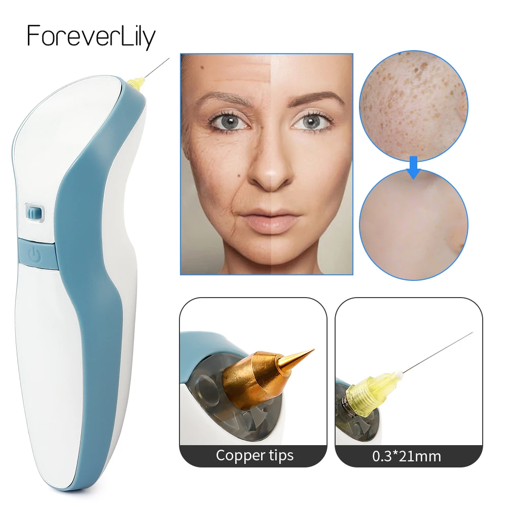 Plasma Freckle Dark Spot Removal Needle Eyelid lifting Pen Skin Care Tattoo Remove Beauty Tool  Wrinkle Removal Needles