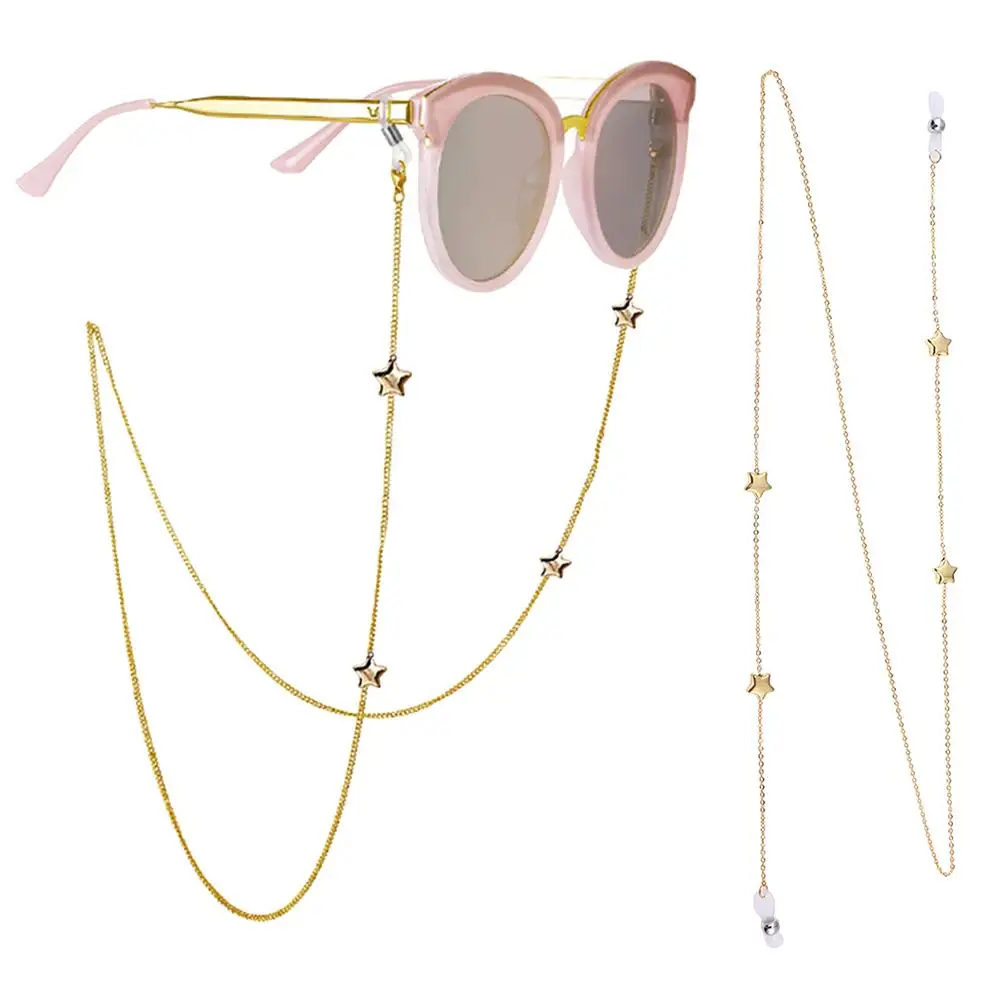 

Star Sunglasses Strap Chain Reading Glasses Neck Cord Eyewear Holder