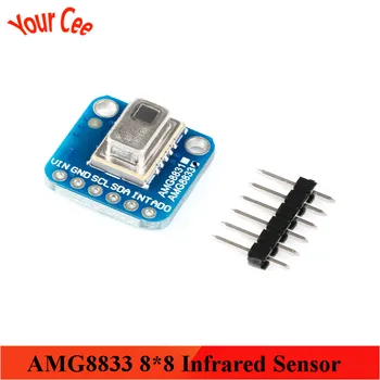 

AMG8833 IR 8*8 Infrared Sensor Camera Module Thermal Imager Array Temperature Sensor Module IIC I2C 3-5V For Arduino