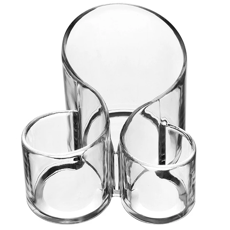  Clear Makeup Storage Box Organizers Lipstick Display Boxes Cosmetic Makeup Brush Holder Accessories