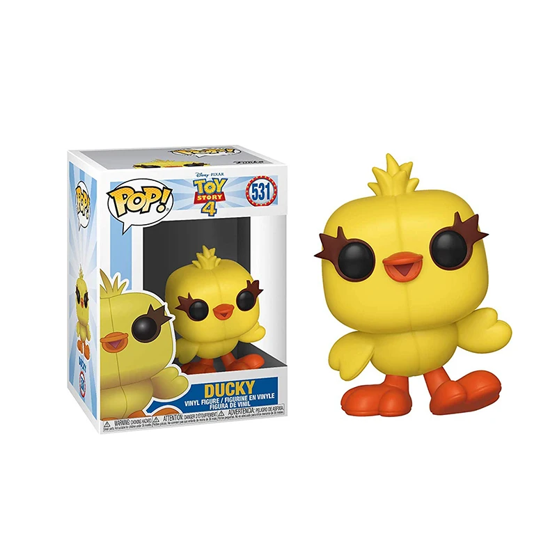 FUNKO POP Toy Story 4 Forky Rex Ducky Woody Brinquedos виниловые фигурки коллекция мультфильмов модель аниме игрушки подарки 2F09