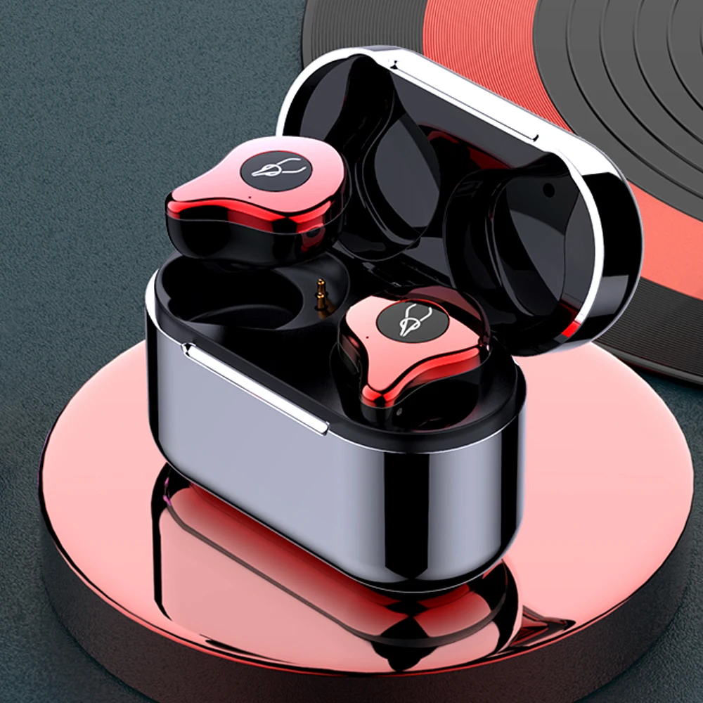 

True Wireless Headphones Deep bass in ear Bluetooth 5.0 Earbuds support Apt-x Earphones with CVC Noise Clearing for iOS Android