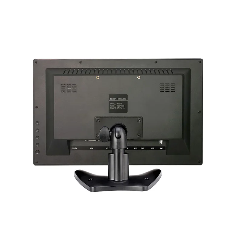 13.3 ġ ǻ  PC 1920*1080 16:9 ̵ ũ LCD ÷, AV/BNCVGA/HDMI/USB ӿ Ʈ 