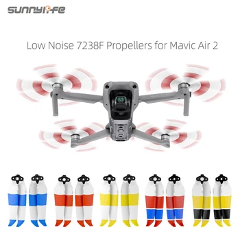 

Sunnylife DJI Mavic Air 2 7238 Low Noise Props Colored 7238F Propellers for Mavic Air 2 Accessories