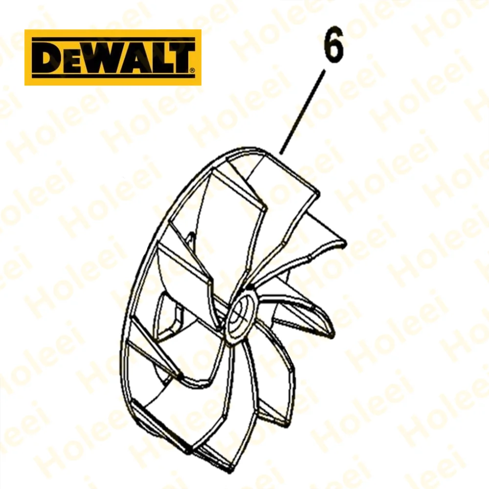 

Fan for DEWALT DWB6800 N437903 Power Tool Accessories Electric tools part