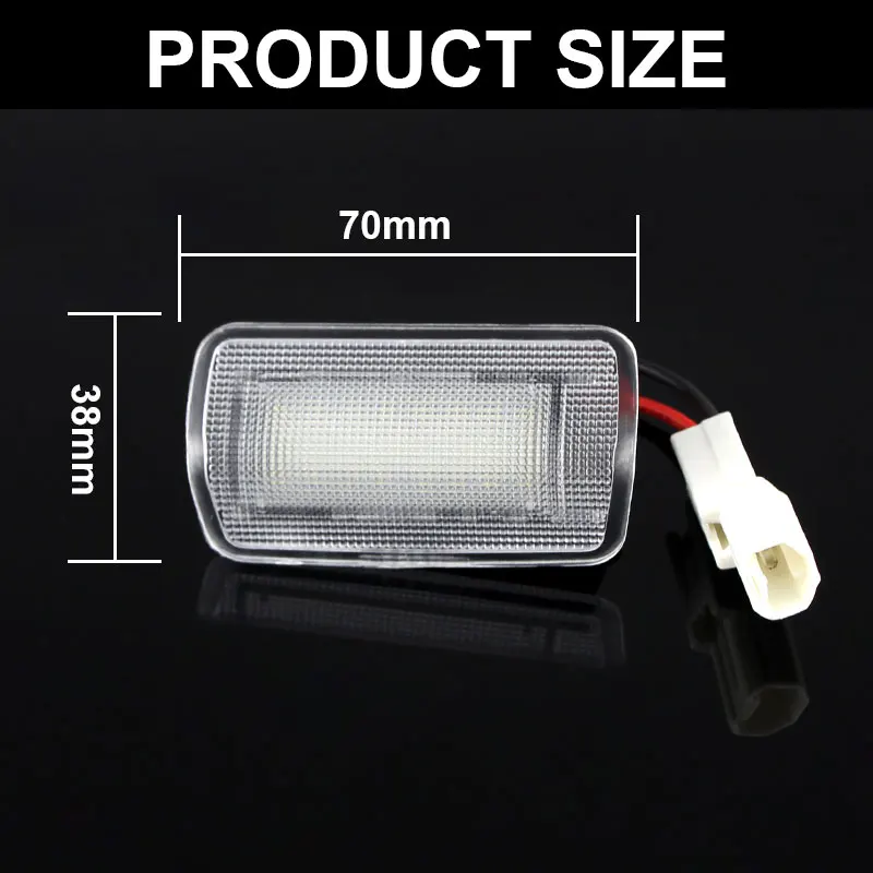 Für Lexus IS ES GS RC LS RX Serie 240 300 330 350 400 450 460 500 570 GX460 LX570 HS250h SMD Led Tür Courtesy Fußraum Lichter – Detail 6
