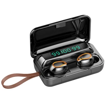 

F9-5 TWS Wireless Earphones Bluetooth V5.0 Smart Touch Charging Box LED Digital Screen HIFI Stereo Sound Earbuds for IOS Android