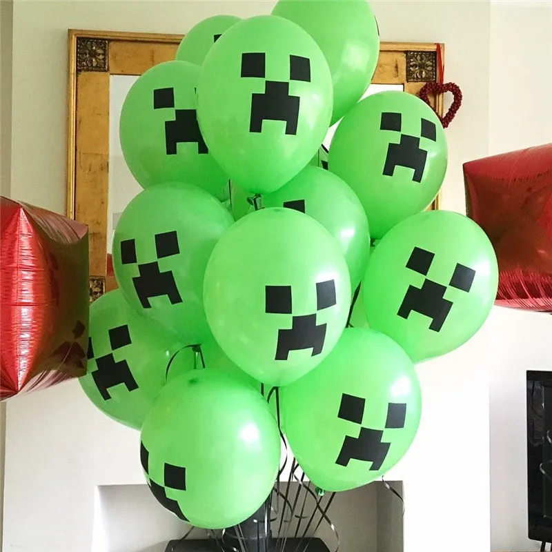 10pcs 12inch Worlds Game Latex Balloons Birthday Party Baby shower Balloon Decorations Supplies Kids Toys Gift