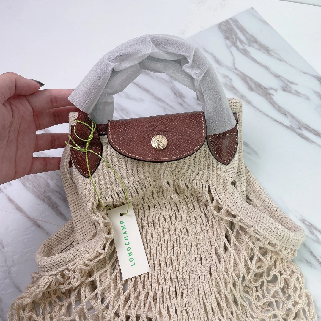 longchamp straw bag