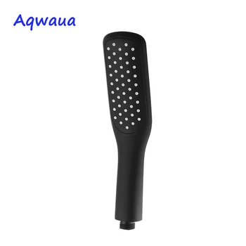 

Aqwaua Bathroom Shower Head Handheld Sprayer Water Saving Single Function Nozzle Booster Replacement Accessories Bag