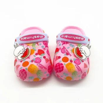

Summer Sandals Girls Boys GiCartoon Water Beach Croc Shoes For Kids Bunny Anti slip Baby Girls Clogs Garden Children Slippers