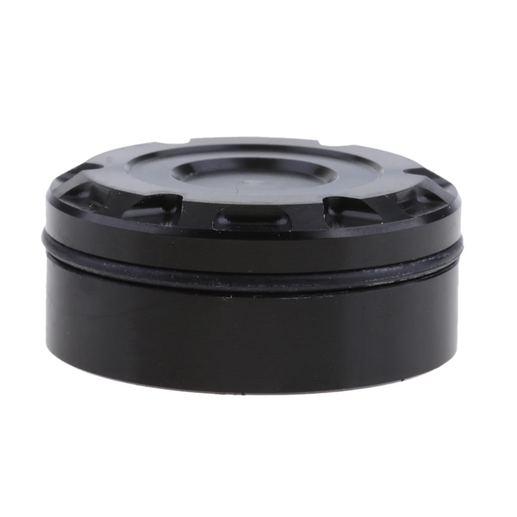 CNC Aluminum Alloy Rear Brake Fluid Reservoir Cap Lid Top Cover for Motorbike