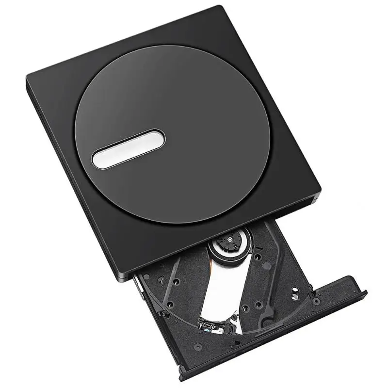 Внешний DVD Оптический привод USB 3,0 VCD CD проигрыватель горелки мобильный рекордер Внешний Оптический привод для ноутбука ПК Apple компьютер