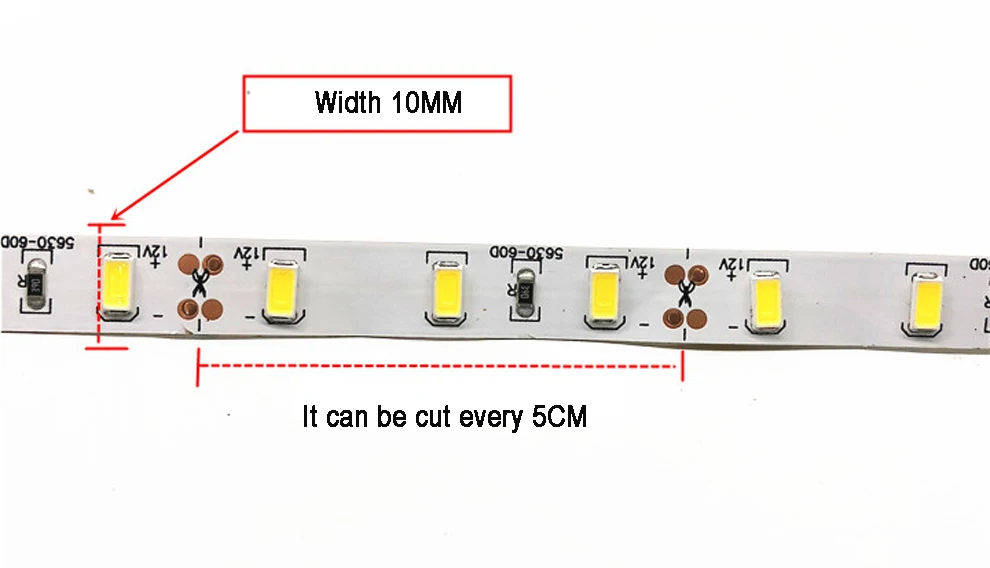Новое поступление 12 светодио дный Светодиодная лента 5630 без водостойкого/водостойкого 5 м светодио дный 300 светодио дный Светодиодная