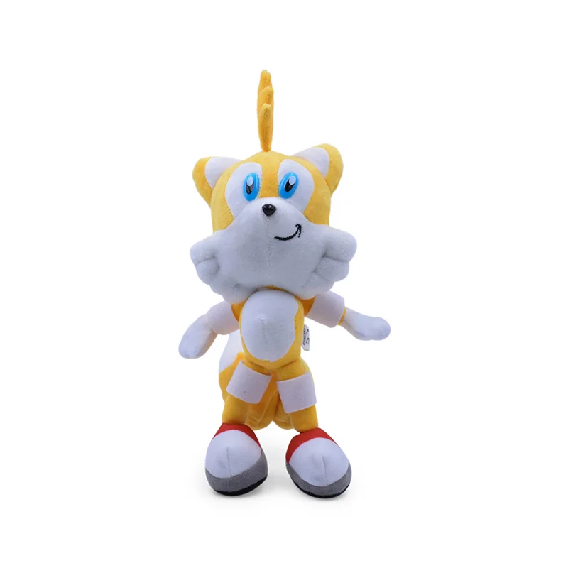 10 стилей звуковые игрушки 19-31 см Ёж Шэдоу Amy Rose хвосты плюшевые игрушки мягкие куклы Peluche подарок для детей Рождество - Цвет: E--21cm