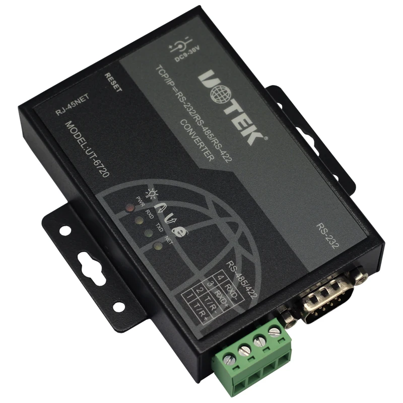 Последовательный сервер TCP/IP Ethernet для RS232/485/422 сети конвертер UT-6720